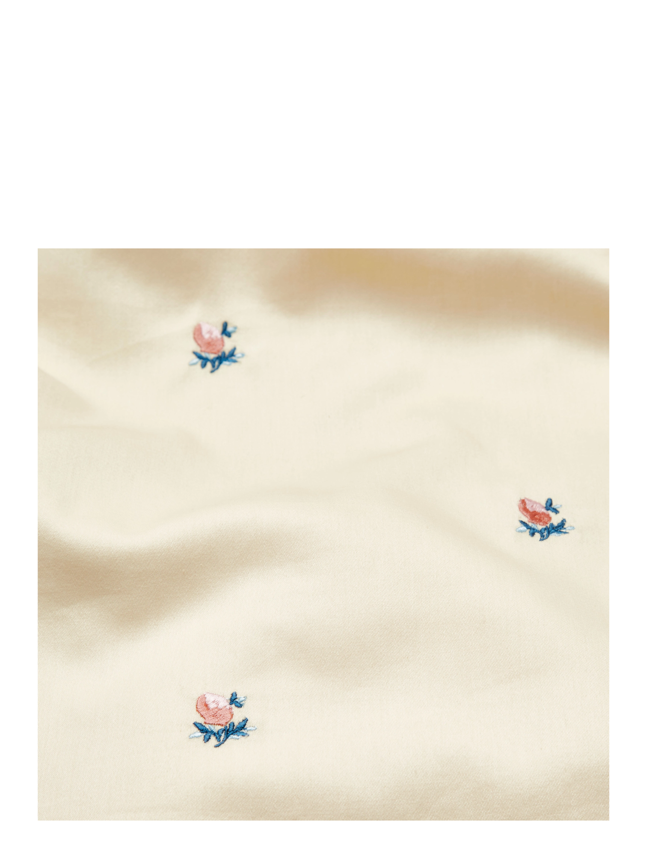 Cam Cam Copenhagen - Embroidered Baby Bedding Set, 70x100cm - GOTS - Vintage Toys - parures de lit - berries - 2