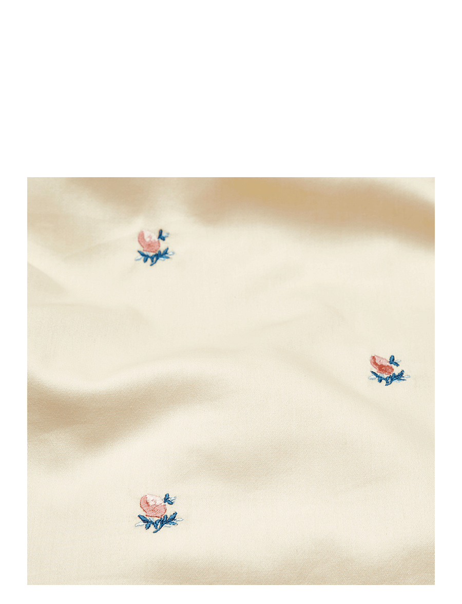 Cam Cam Copenhagen - Embroidered Baby Bedding Set, 70x100cm - GOTS - Vintage Toys - parures de lit - berries - 2