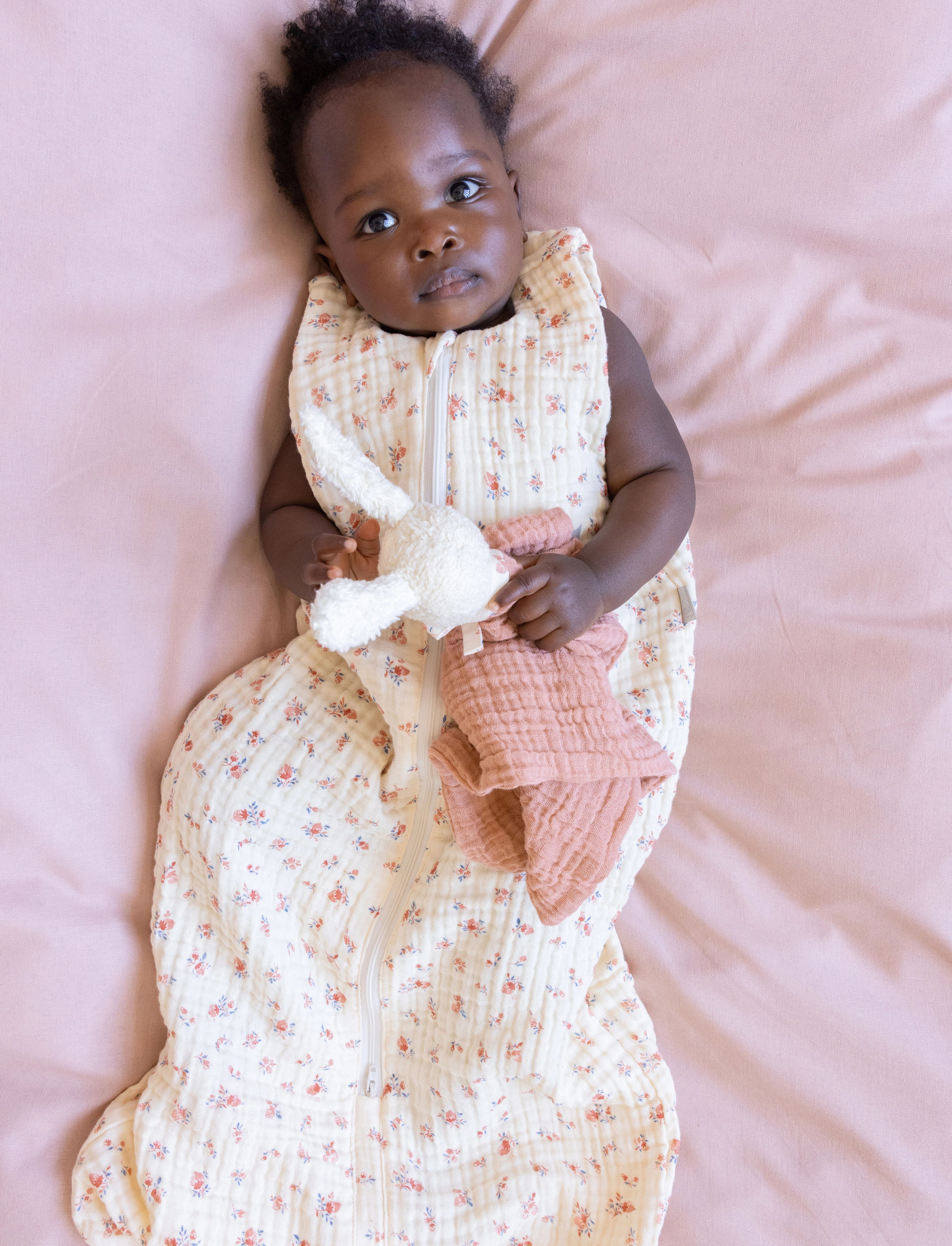 Cam Cam Copenhagen Cuddle Cloth Bunny - Cam Cam Copenhagen - SORBET / pink/rose