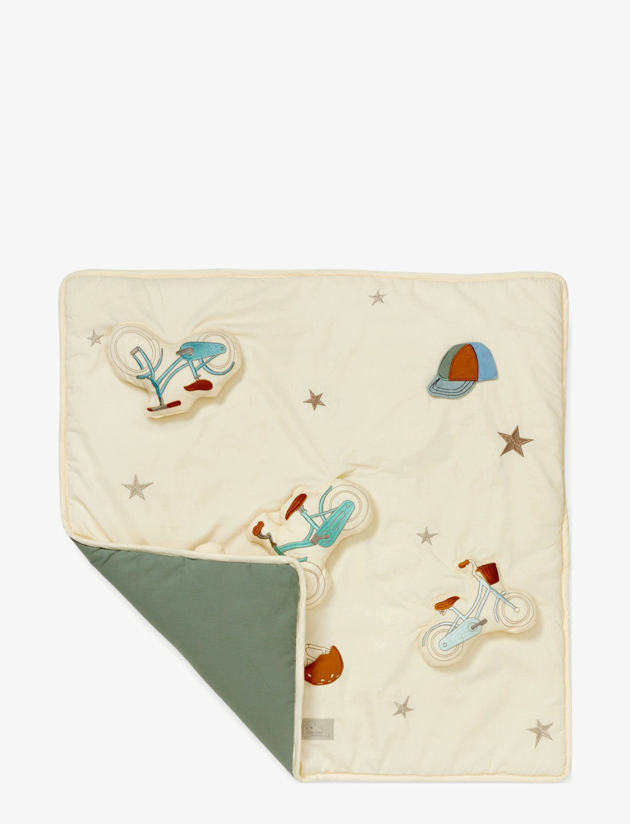 Cam Cam Copenhagen - Activity Playmat - OCS - Woodland - babygym & lekmattor - bicycles - 2