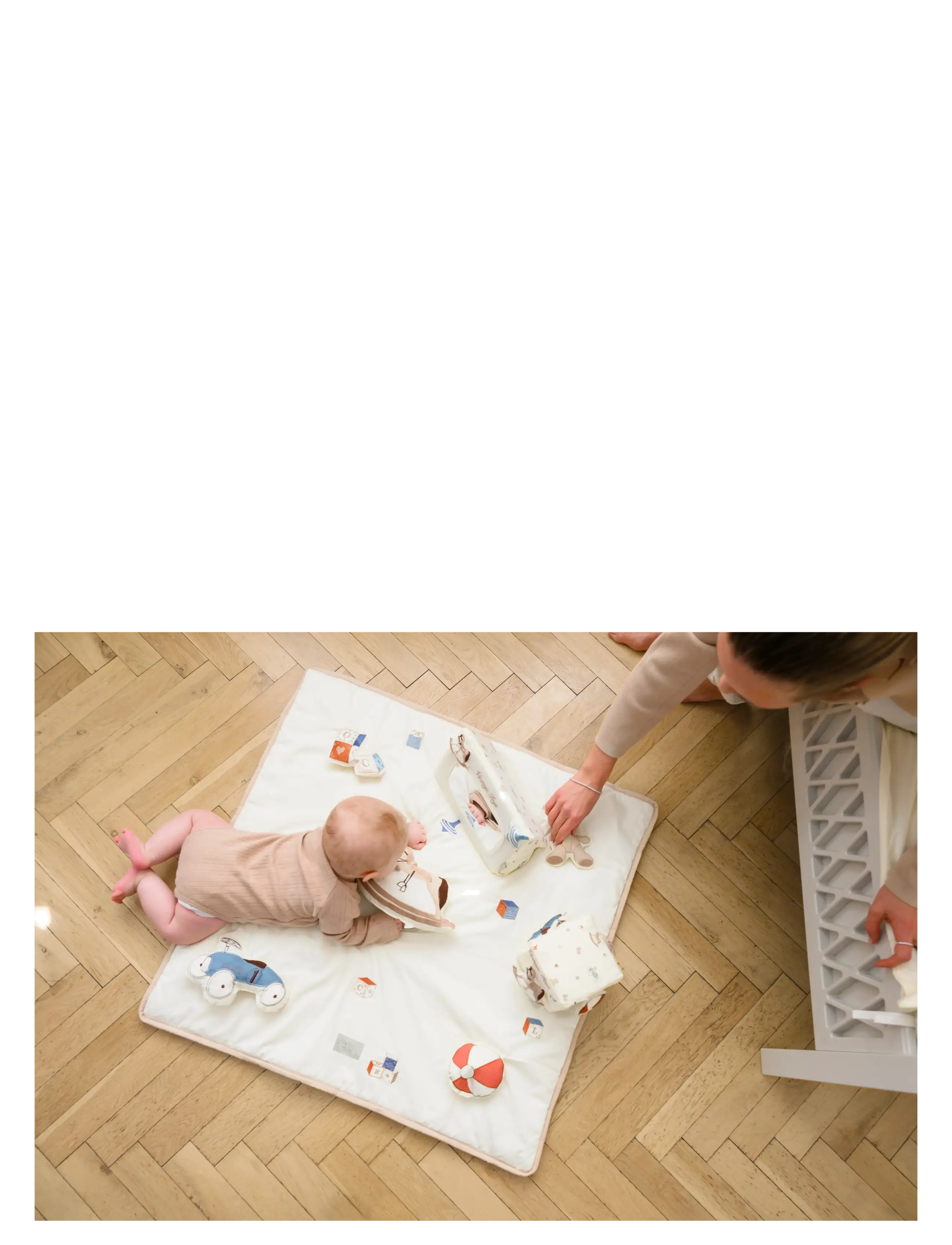 Cam Cam Copenhagen - Activity Playmat - OCS - Woodland - lavinamieji stoveliai ir  lavinamieji, žaidimų kilimėliai - vintage toys - 2