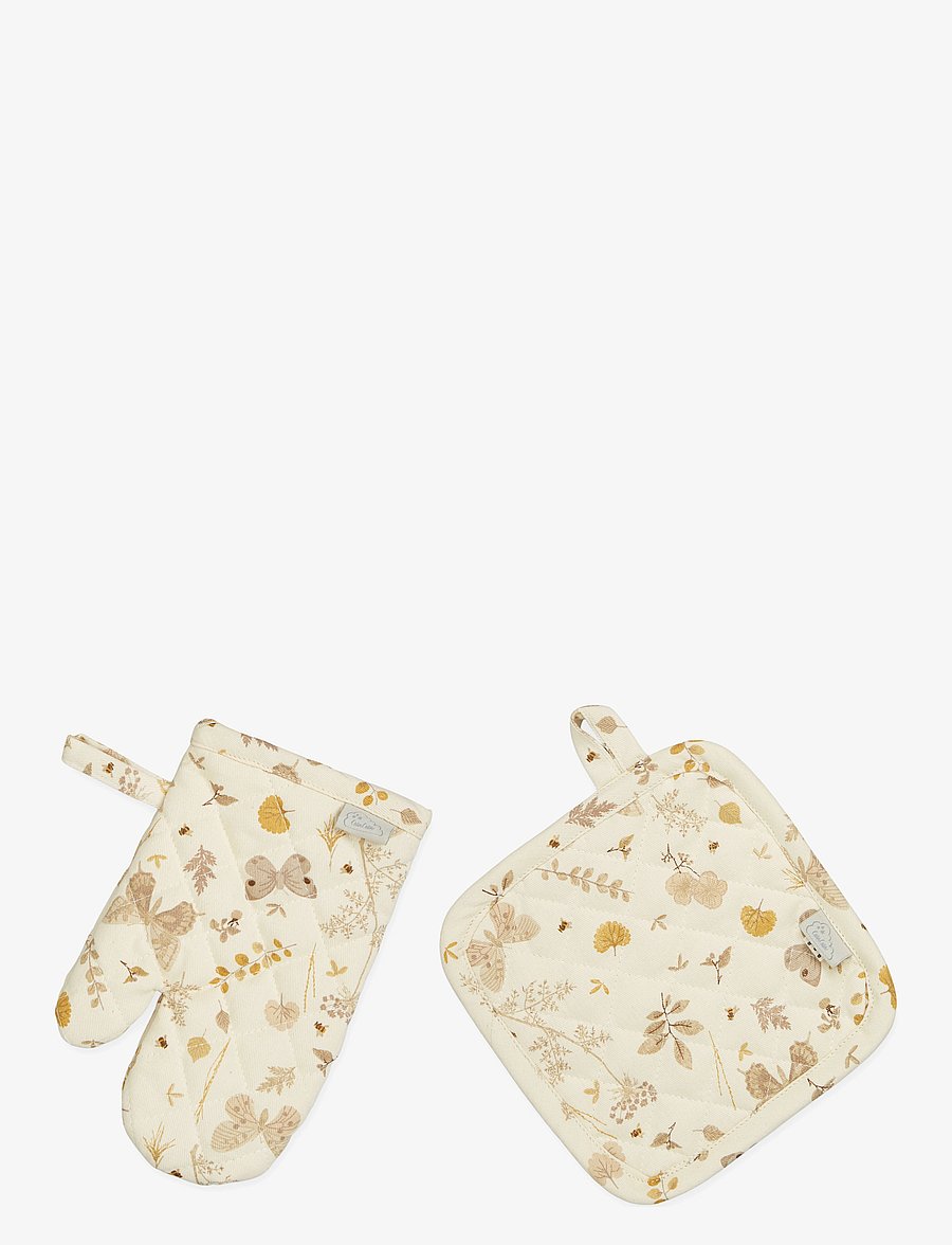 Cam Cam Copenhagen - Kids Oven Glove and Pot Holder Play set - butterflies - 0