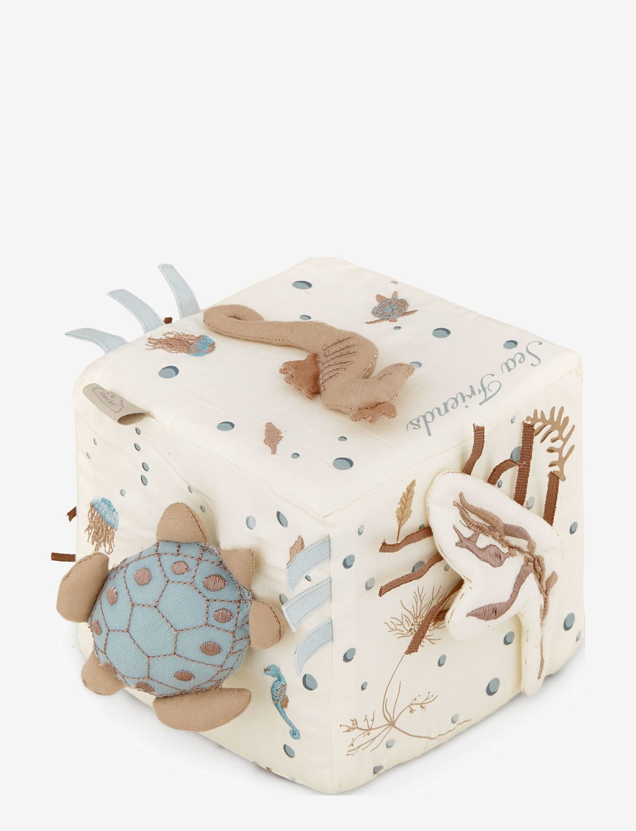 Cam Cam Copenhagen - Activity Cube - OCS Vintage Toys - interaktives spielzeug - sea garden - 1