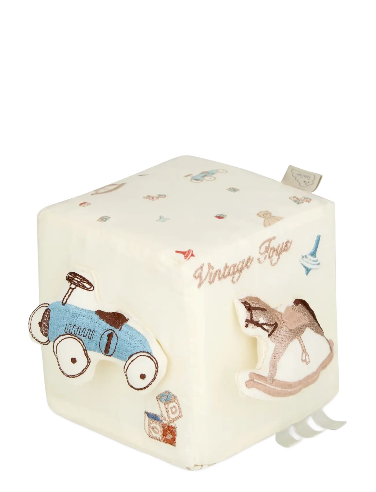 Cam Cam Copenhagen Activity Cube - OCS - Woodland - Vauvan tarvikkeet - VINTAGE TOYS / cream