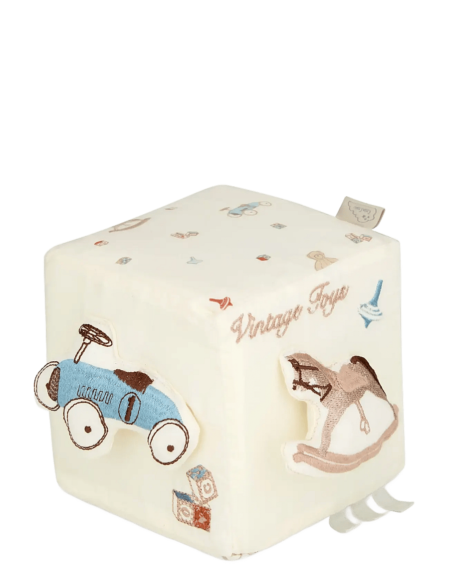 Cam Cam Copenhagen - Activity Cube - OCS - Woodland - interaktivt legetøj - vintage toys - 0
