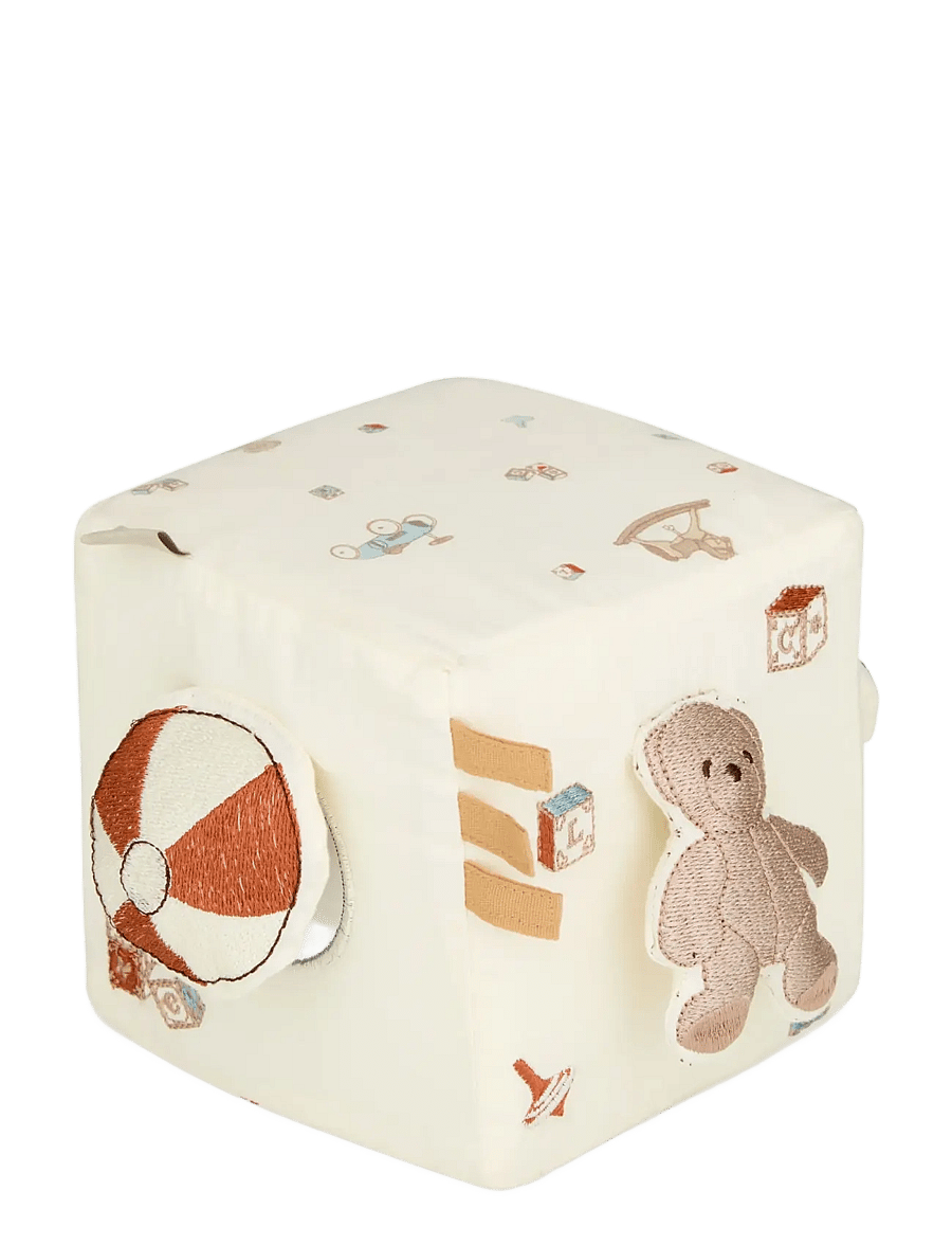 Cam Cam Copenhagen - Activity Cube - OCS - Woodland - interaktivt legetøj - vintage toys - 1
