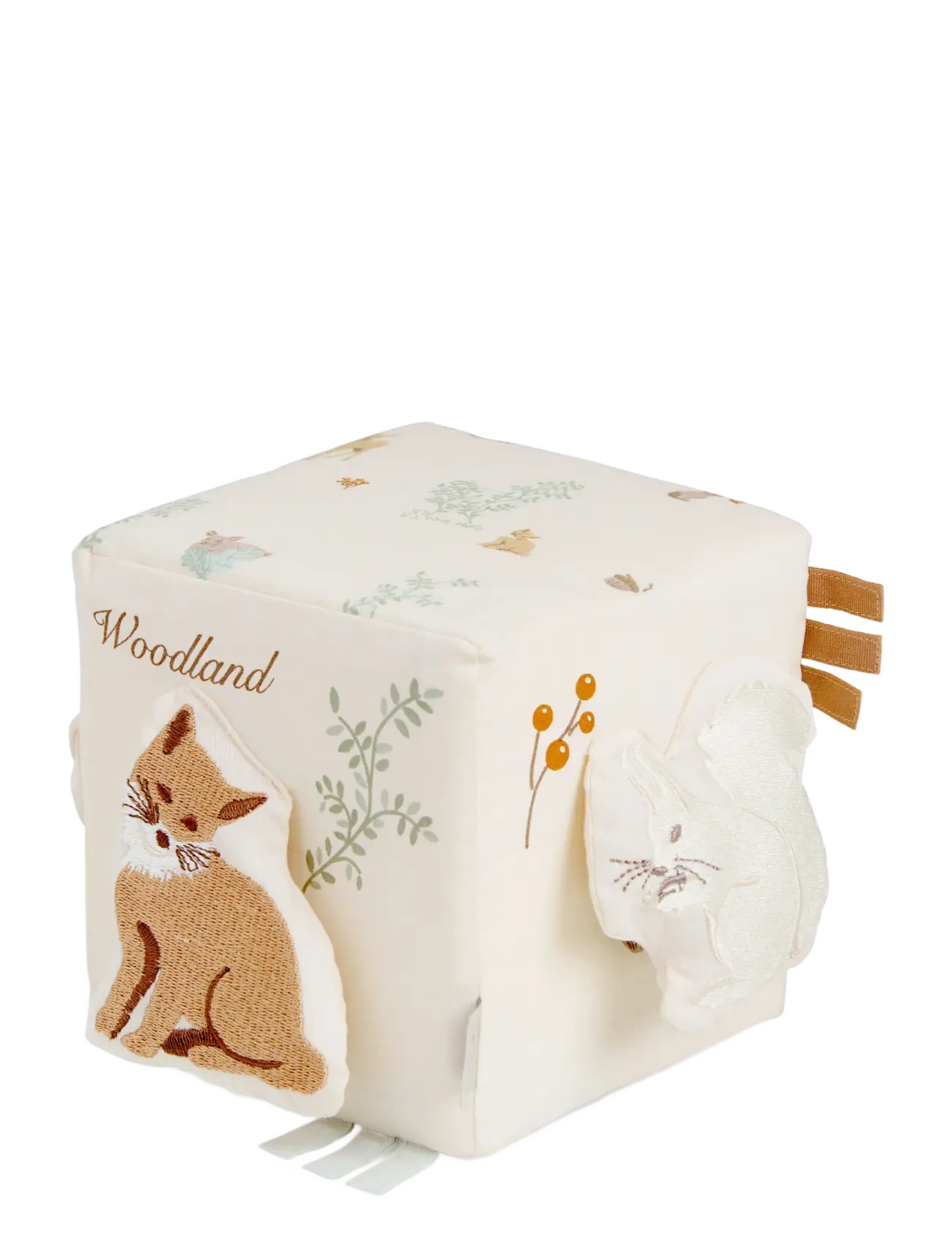 Cam Cam Copenhagen Activity Cube - OCS Carousel - Inspiration - WOODLAND / cream