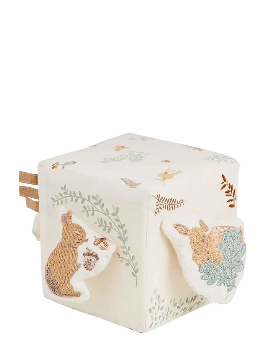 Cam Cam Copenhagen - Activity Cube - OCS Carousel - interaktives spielzeug - woodland - 1