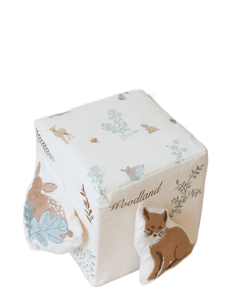 Cam Cam Copenhagen - Activity Cube - OCS Carousel - interaktives spielzeug - woodland - 2
