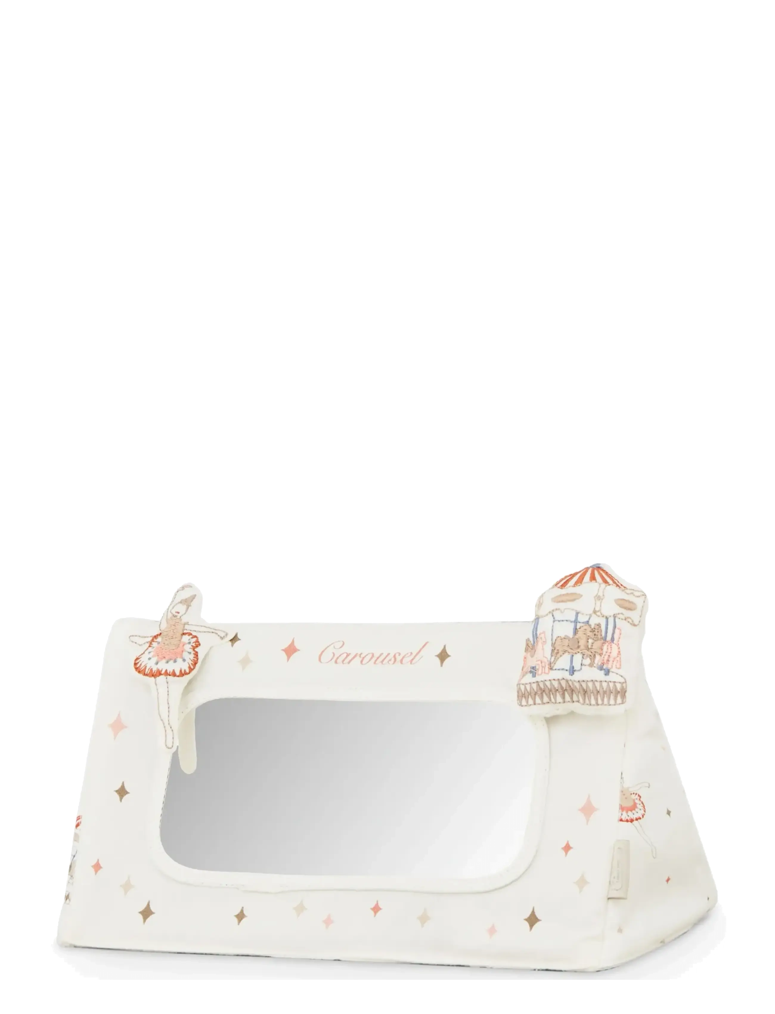 Cam Cam Copenhagen Tummy Time Mirror - Interaktivt legetøj - CAROUSEL / cream
