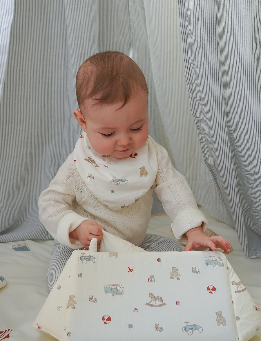 Cam Cam Copenhagen - Tummy Time Mirror - OCS - Woodland - jouets interactifs - vintage toys - 2