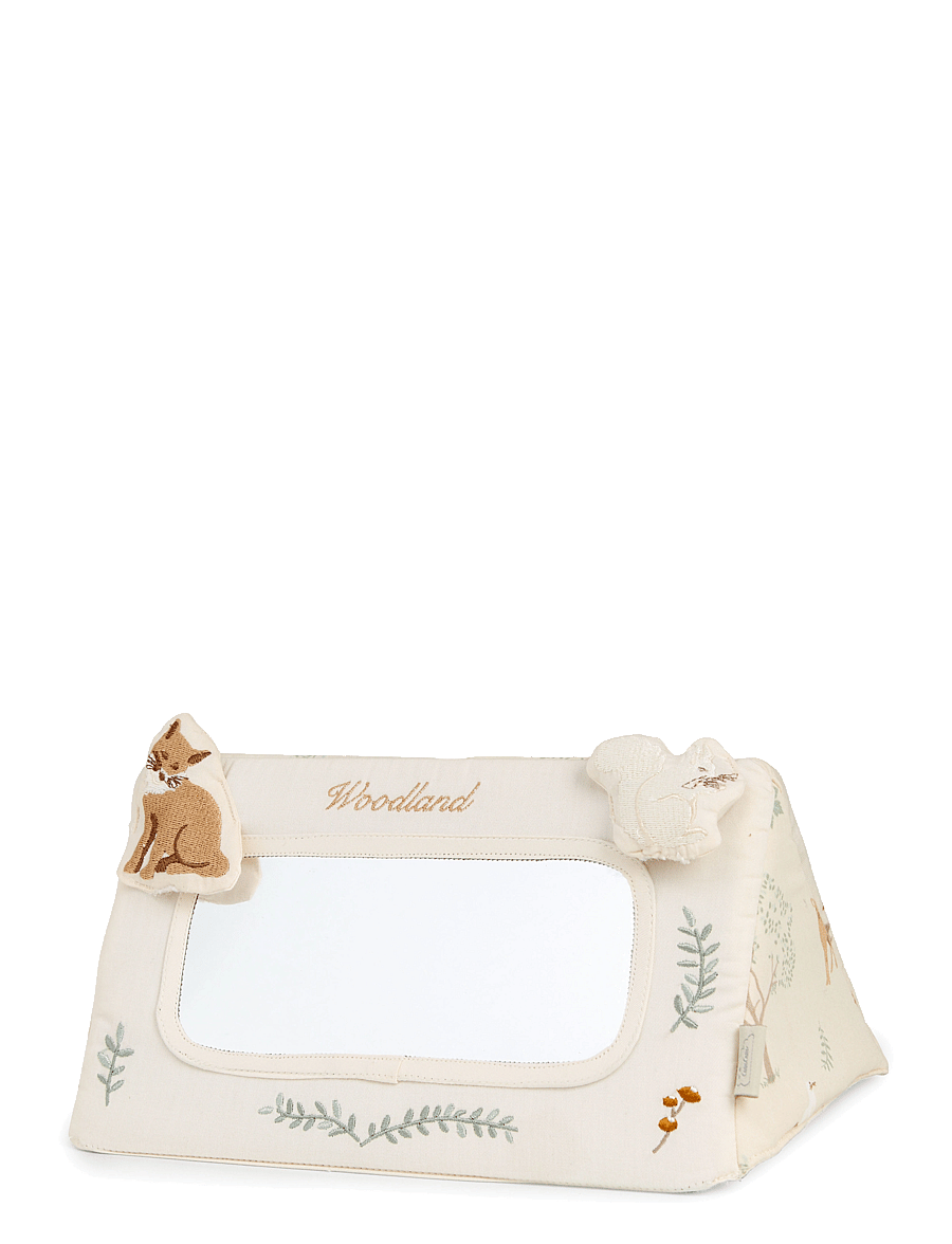 Cam Cam Copenhagen - Tummy Time Mirror - interaktivt legetøj - woodland - 1