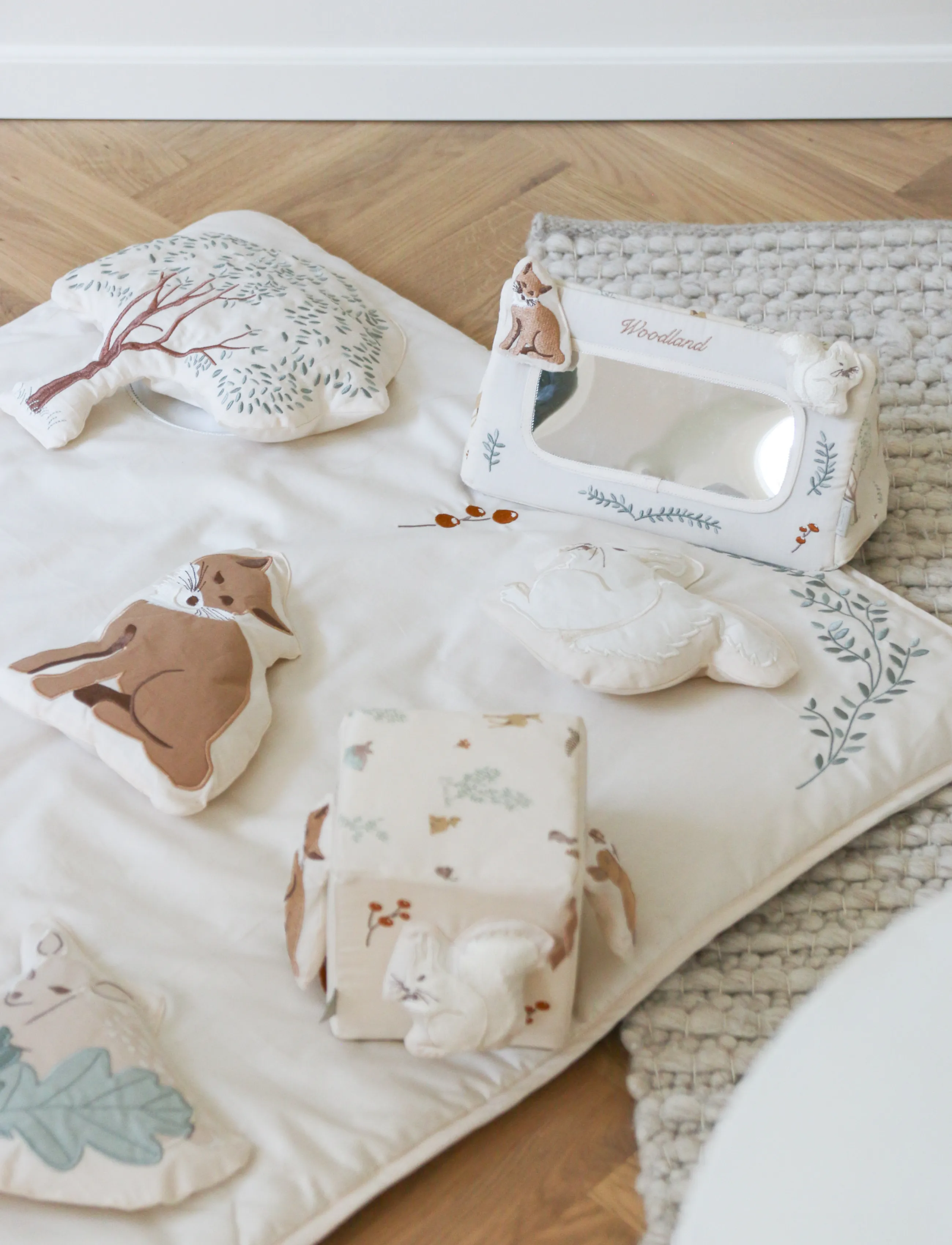Cam Cam Copenhagen Tummy Time Mirror, Kinder,,,Creme Gr.ONE SIZE
