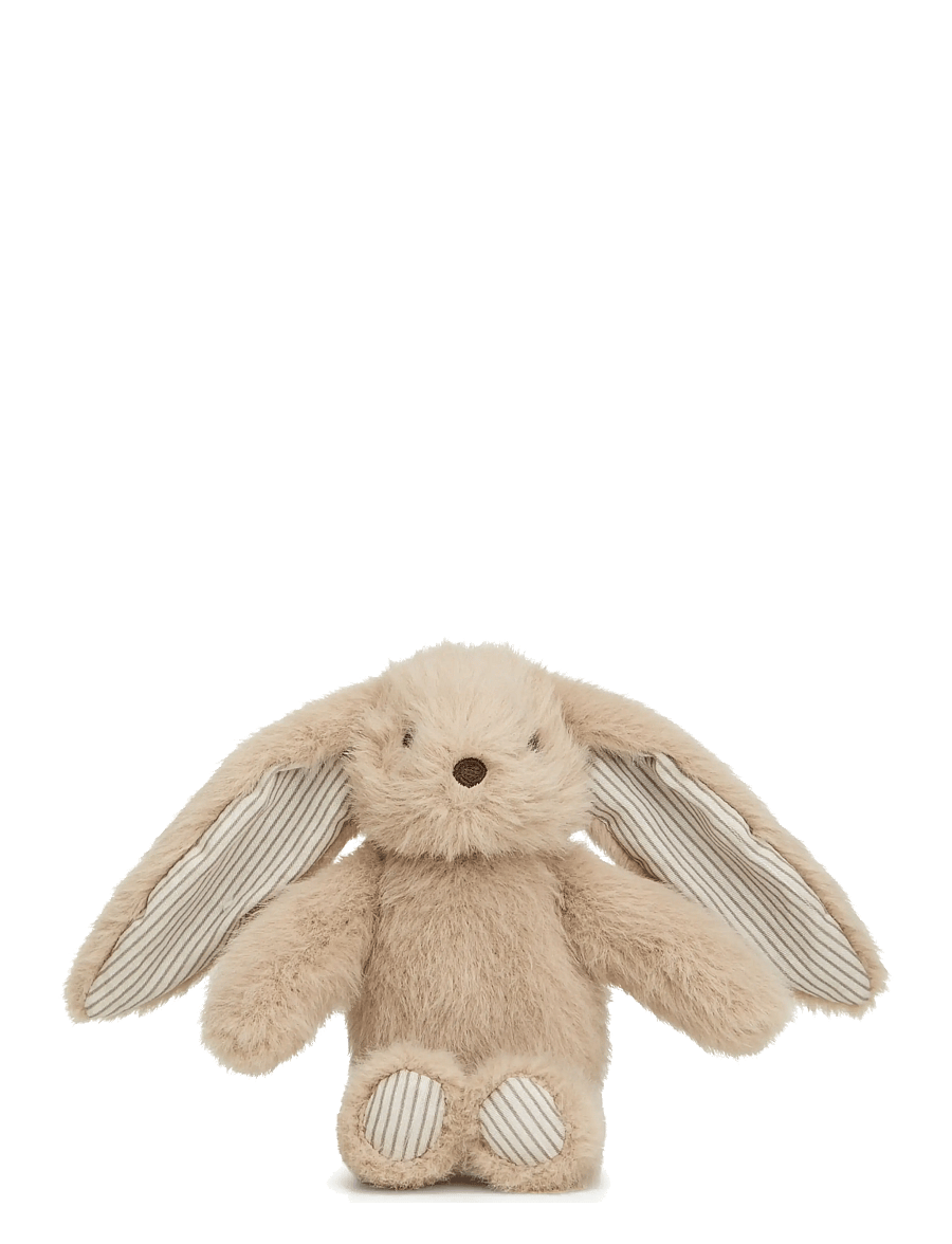 Cam Cam Copenhagen - Elva Bunny small - Off-White/ Augusta - teddybjørne - latte / classic stripes camel - 1