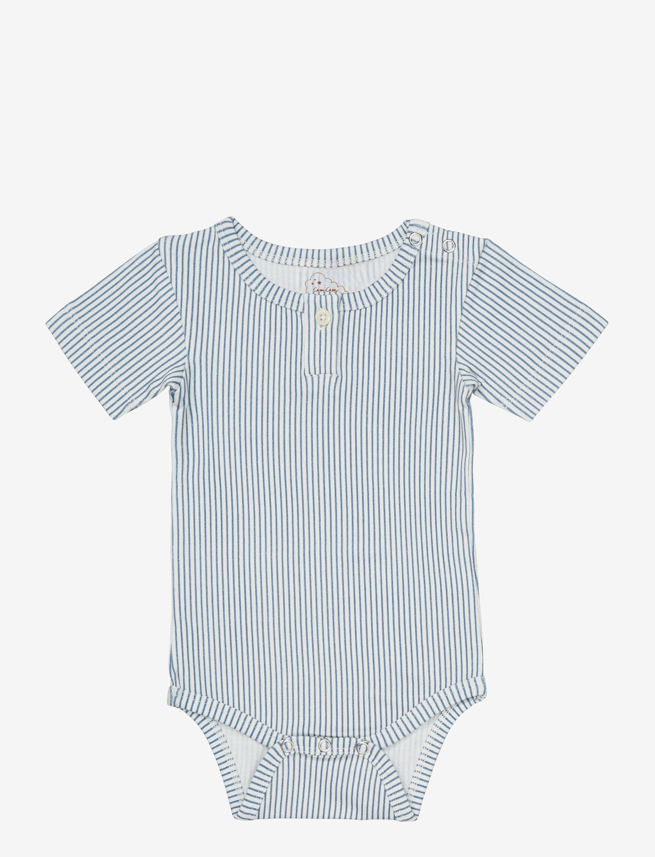 Cam Cam Copenhagen - Short Sleeved Body Elliot - bodies à manches courtes - classic stripes blue - 0