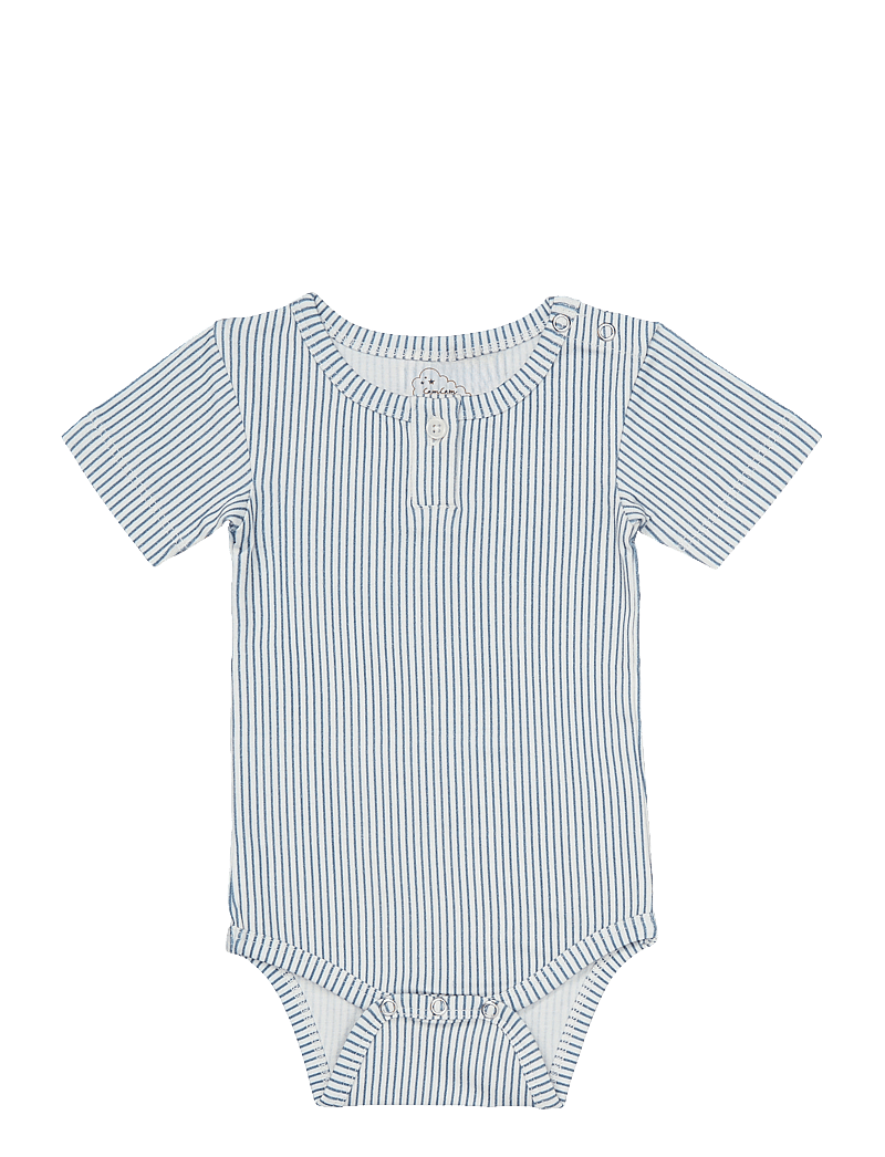 Cam Cam Copenhagen - Short Sleeved Body Elliot - bodies à manches courtes - classic stripes blue - 0