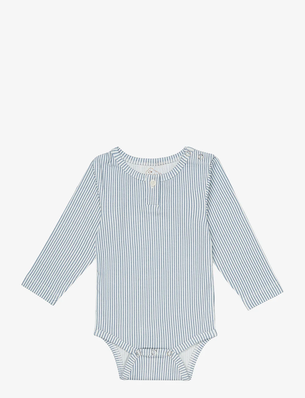 Cam Cam Copenhagen - Long Sleeved Body William - långärmade bodies - classic stripes blue - 0