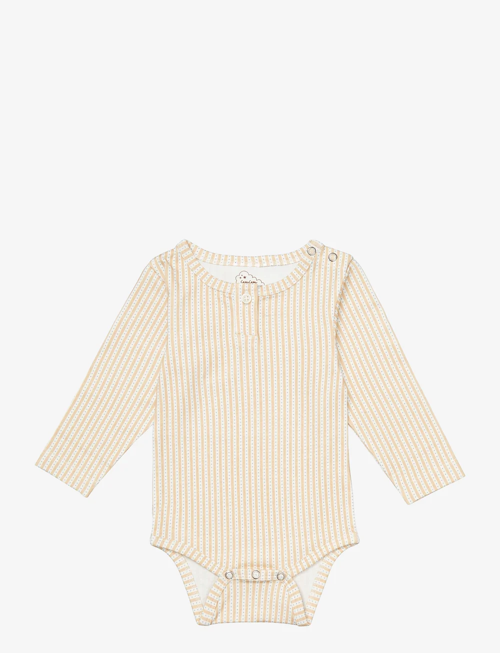 Cam Cam Copenhagen - Long Sleeved Body William - långärmade bodies - oatfield - 1