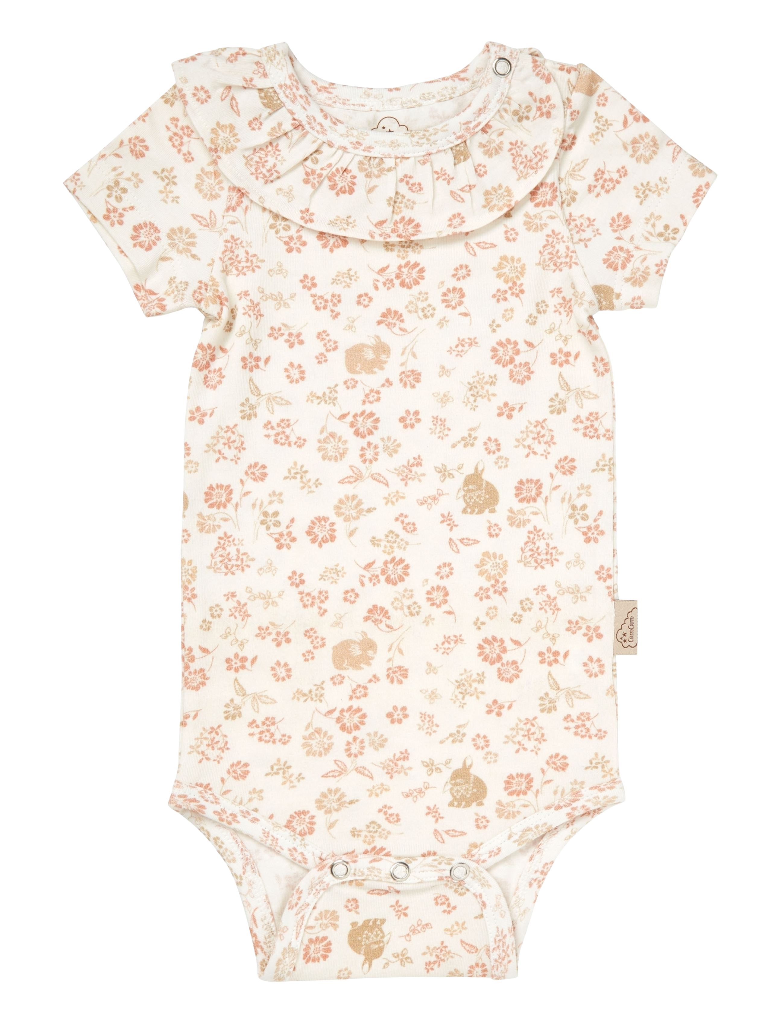 Cam Cam Copenhagen Short Sleeved Body Olivia - Bodid - AUGUSTA / pink/rose