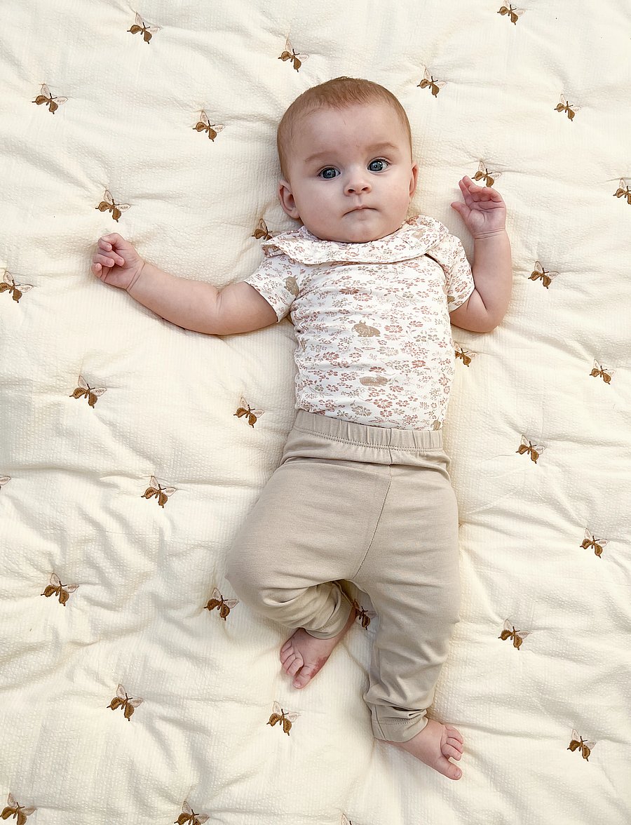 Cam Cam Copenhagen - Short Sleeved Body Olivia - lühikeste varrukatega bodid - augusta - 2