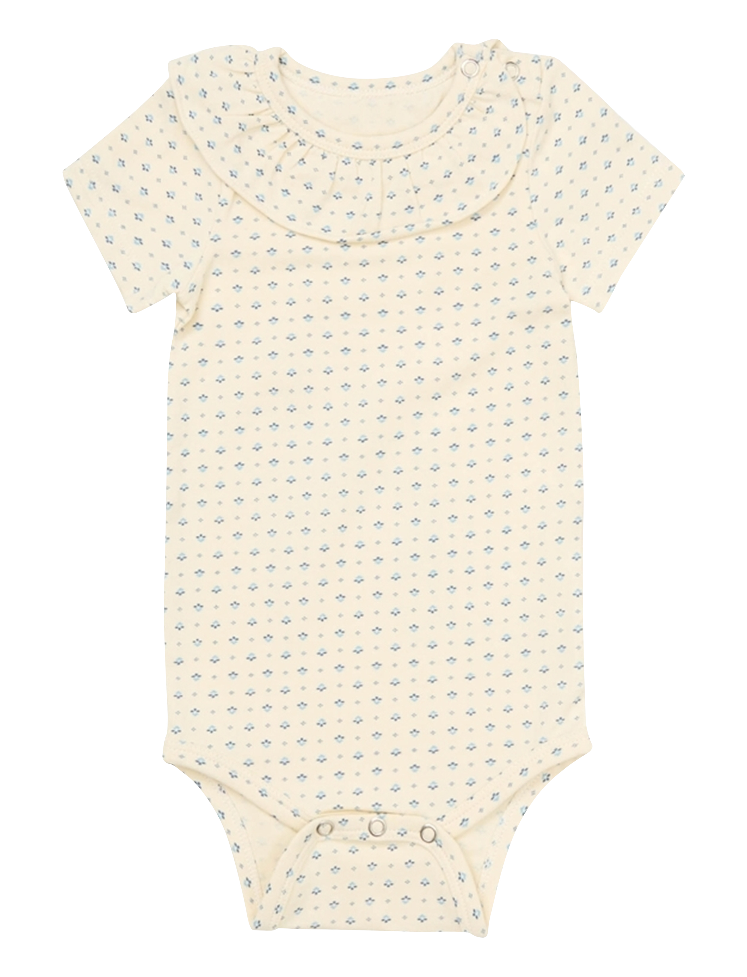 Cam Cam Copenhagen Short Sleeved Body Olivia, 80, Beige, Kroppe > Kortærmede, Børn