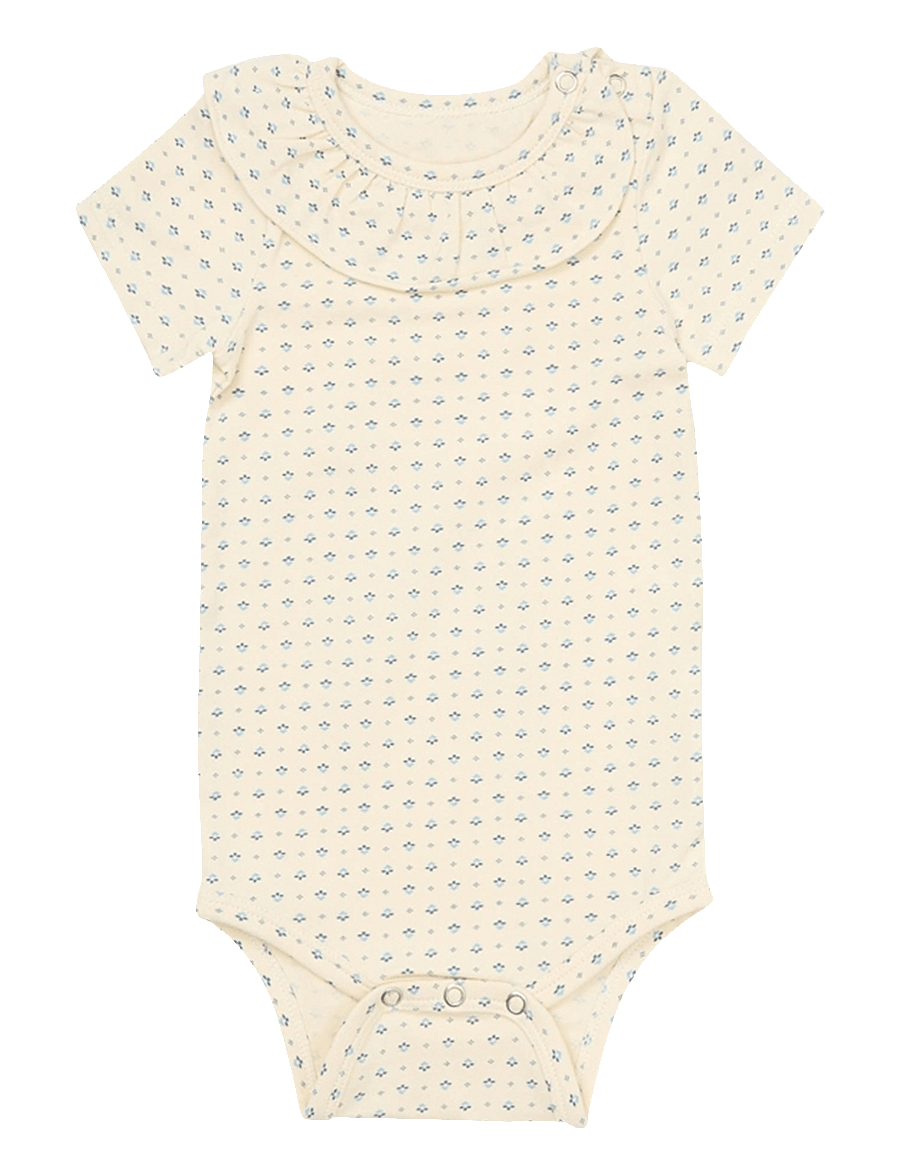 Cam Cam Copenhagen - Short Sleeved Body Olivia - kortärmade bodies - capri - 0