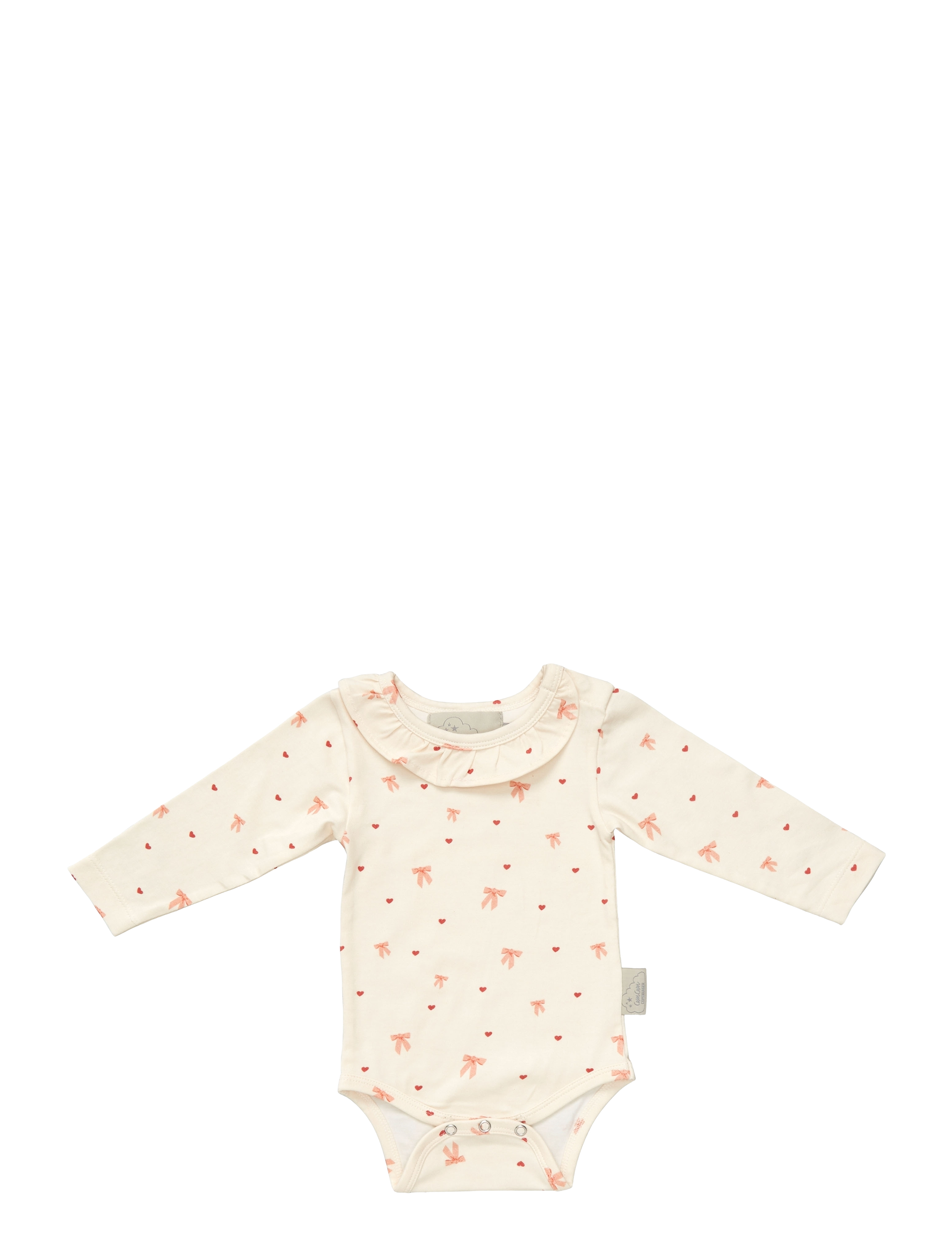 Cam Cam Copenhagen Long Sleeved Body Holly - Long-sleeved bodies - BOWS / white
