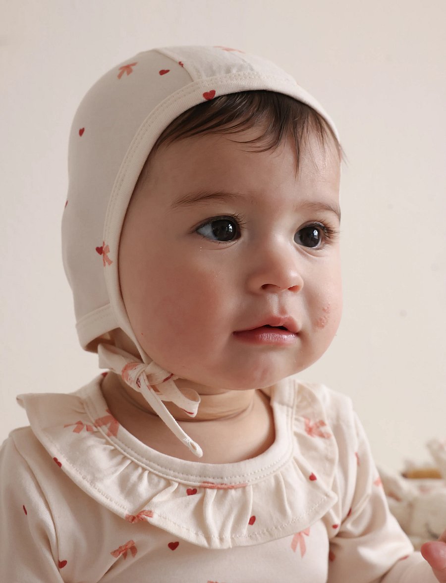 Cam Cam Copenhagen - Baby Bonnet - beebimütsid - bows - 0
