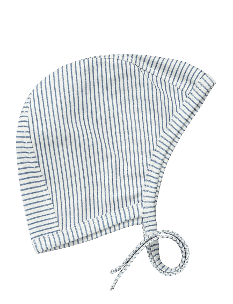 Cam Cam Copenhagen - Baby Bonnet - beebimütsid - classic stripes blue - 1