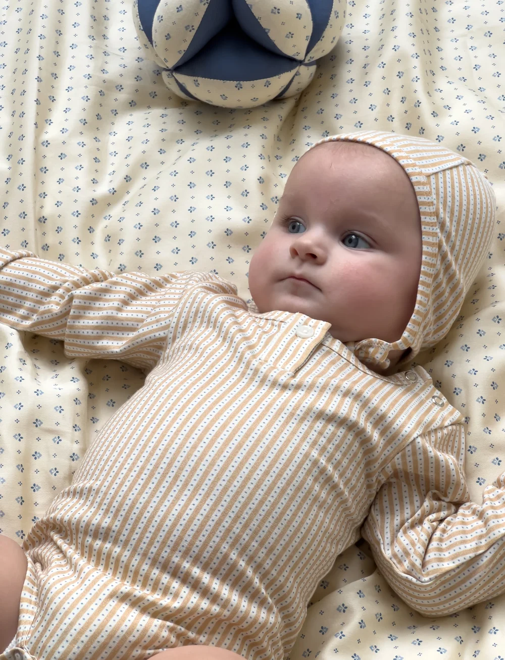 Cam Cam Copenhagen - Baby Bonnet - babyluer - oatfield - 2