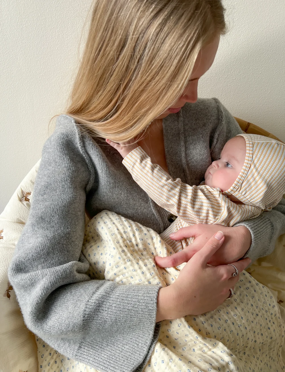 Cam Cam Copenhagen - Baby Bonnet - babyluer - oatfield - 4