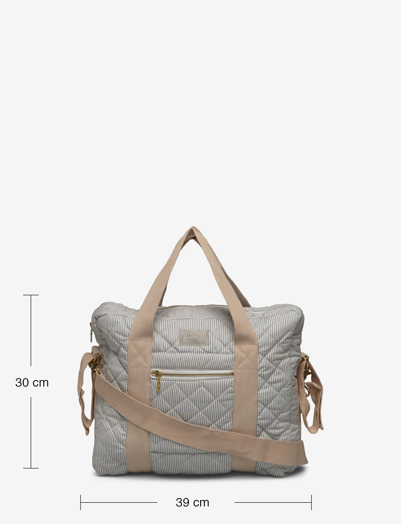 Cam Cam Copenhagen - Changing Bag - OCS - Latte - changing bags - classic stripes blue - 4