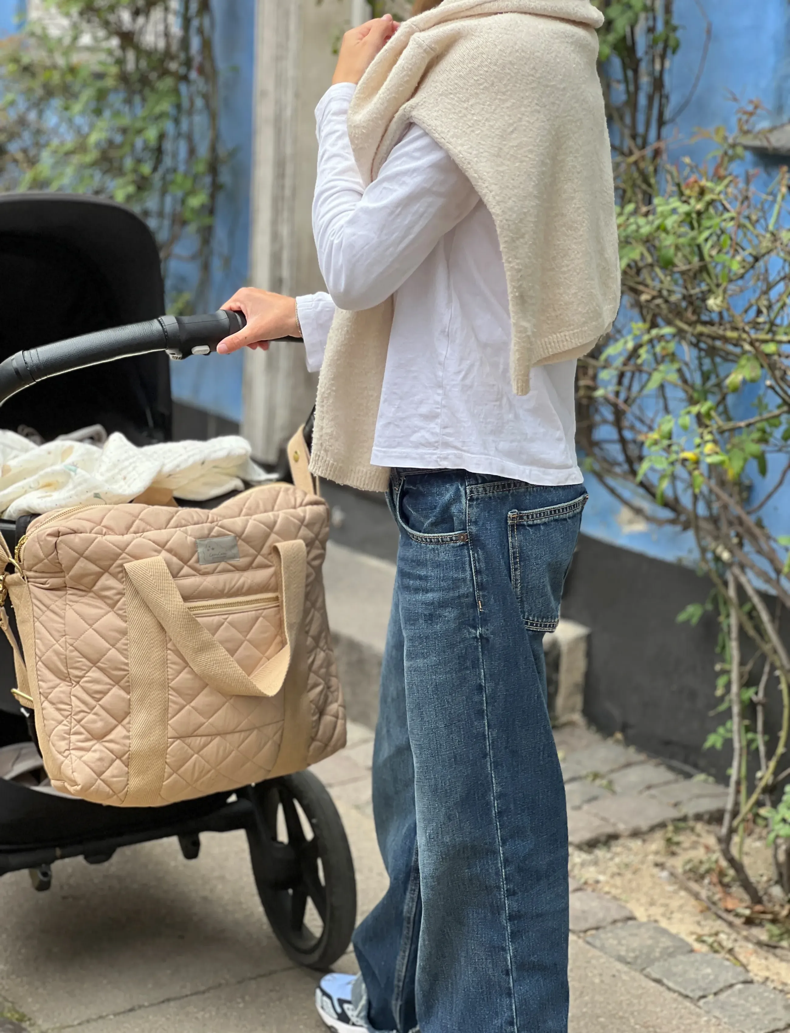 Cam Cam Copenhagen Changing Bag, Large, One Size, Beige, Pleje Og Hygiejne > Pusletasker, Børn