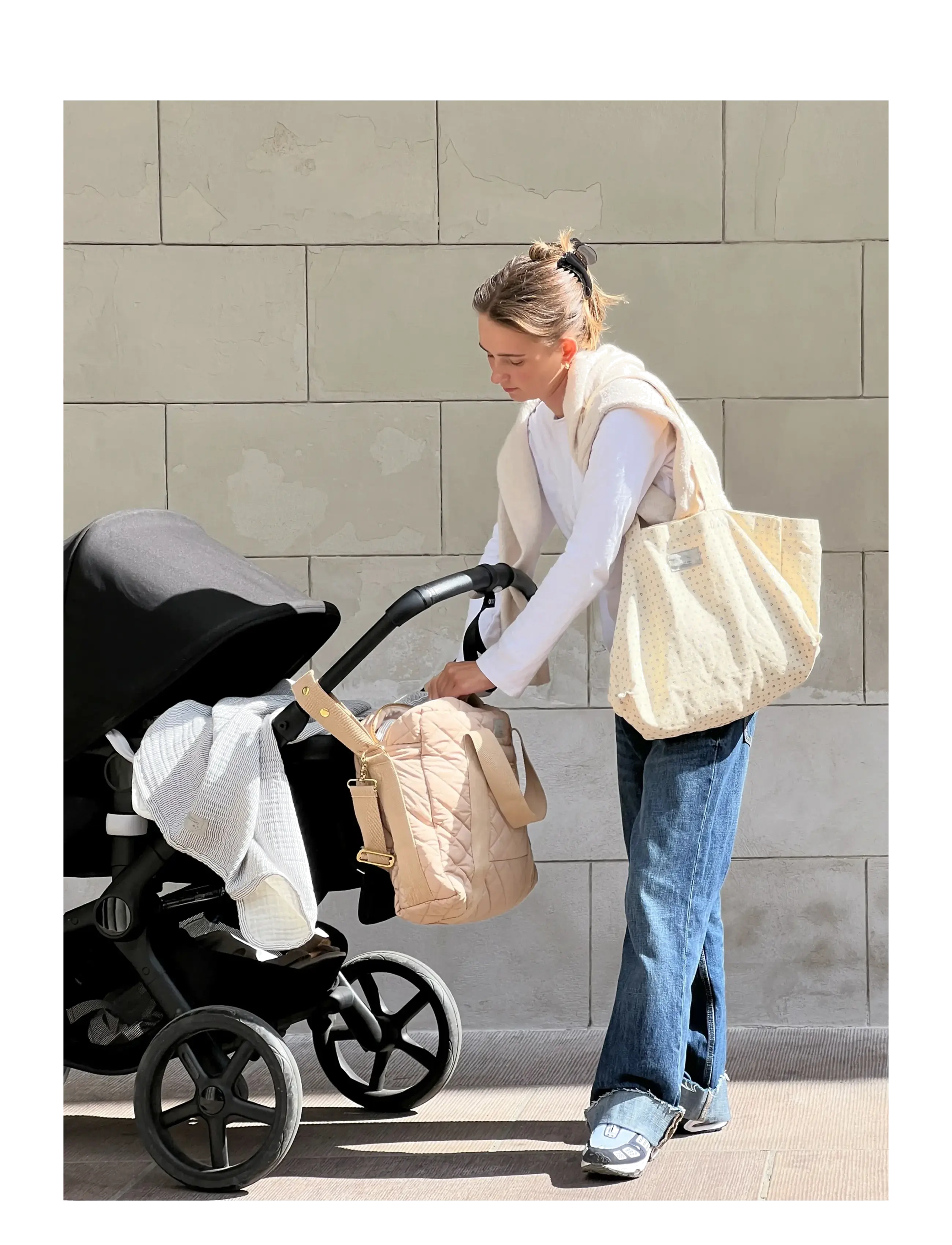 Cam Cam Copenhagen - Changing Bag, Large - changing bags - latte - 3