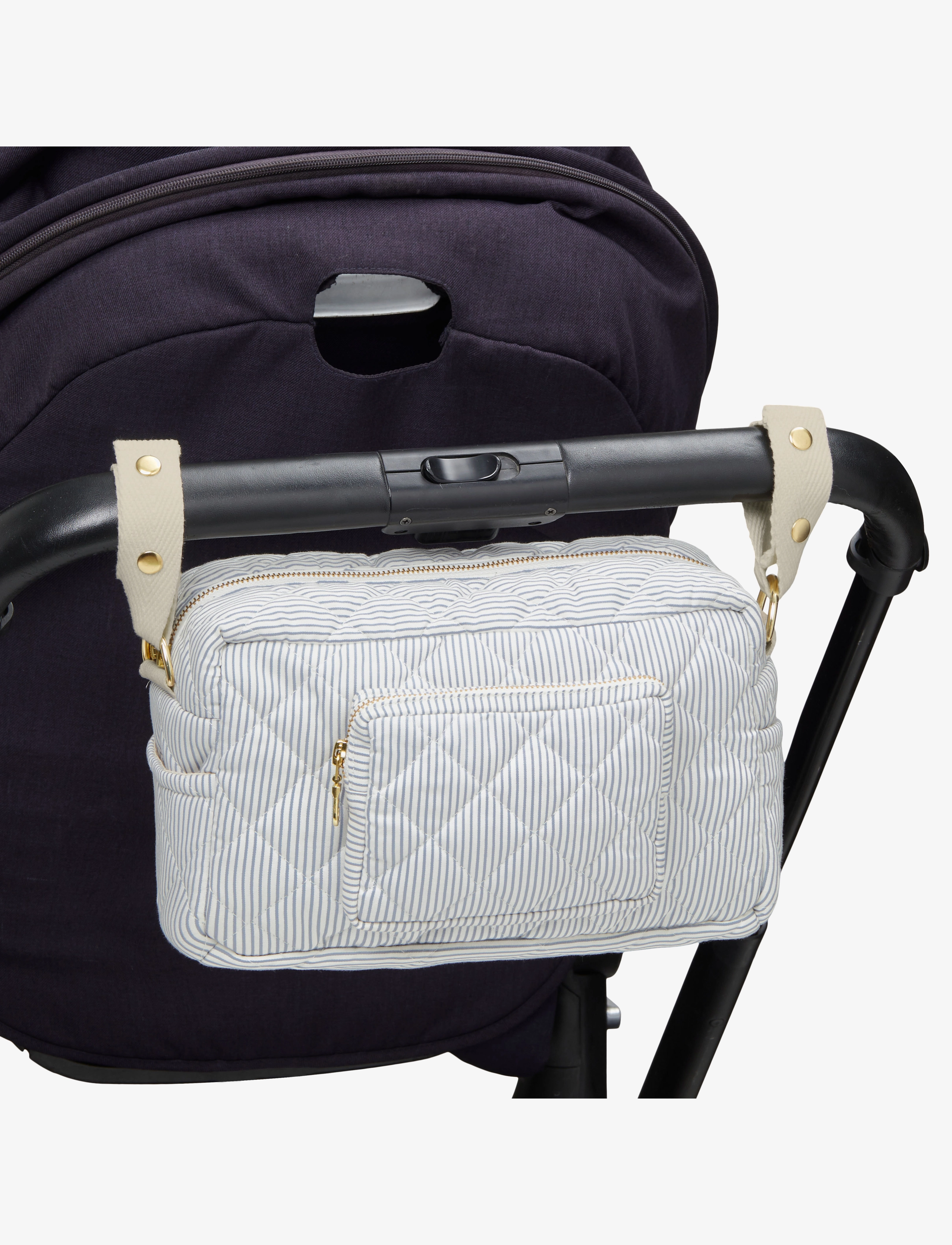 Cam Cam Copenhagen - Small Changing Bag - OCS  - luiertassen - classic stripes blue - 2