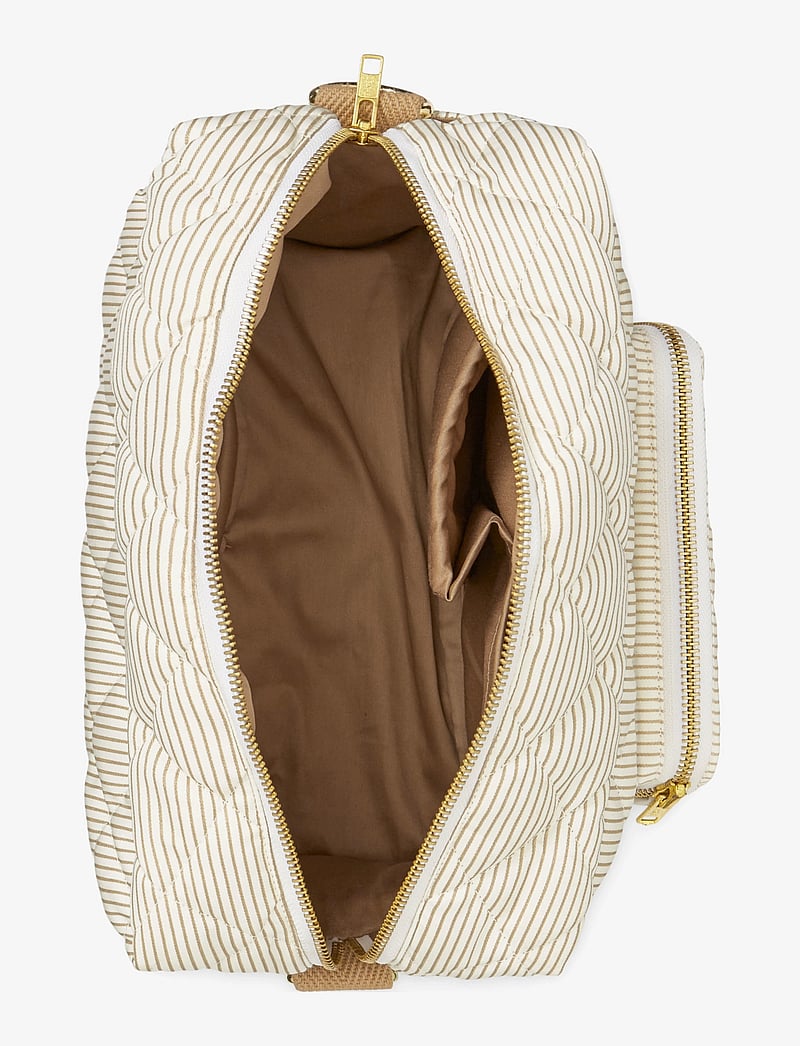 Cam Cam Copenhagen - Small Changing Bag - OCS - skötväskor - classic stripes camel - 2