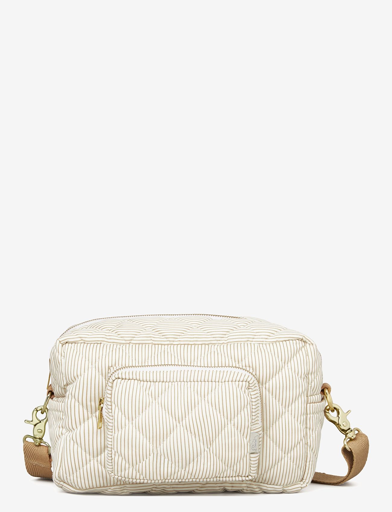 Cam Cam Copenhagen - Small Changing Bag - OCS - skötväskor - classic stripes camel - 3
