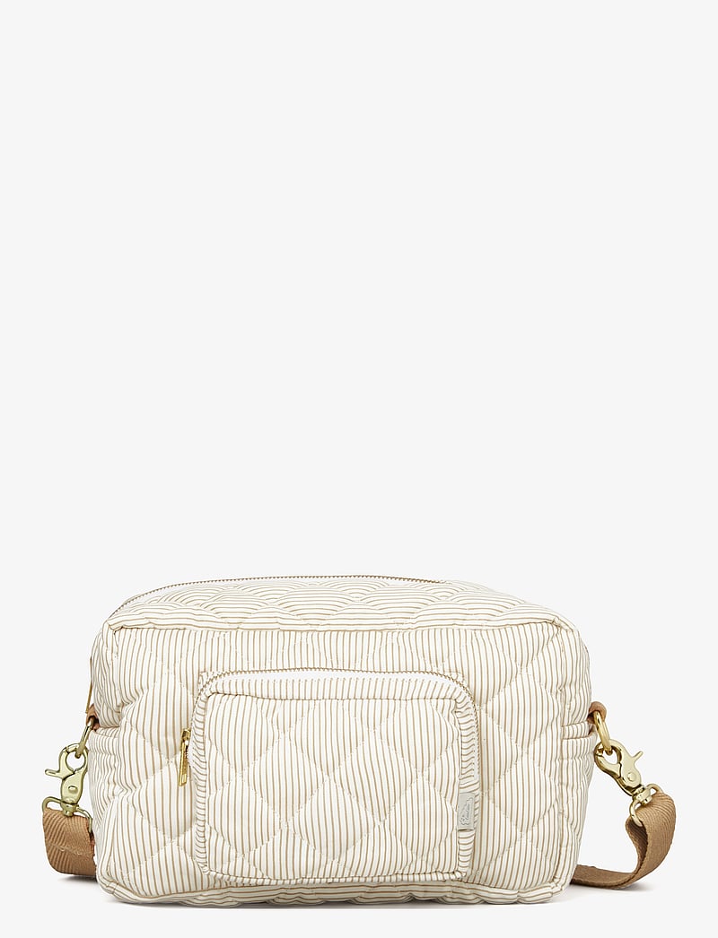 Cam Cam Copenhagen - Small Changing Bag - OCS - skötväskor - classic stripes camel - 3