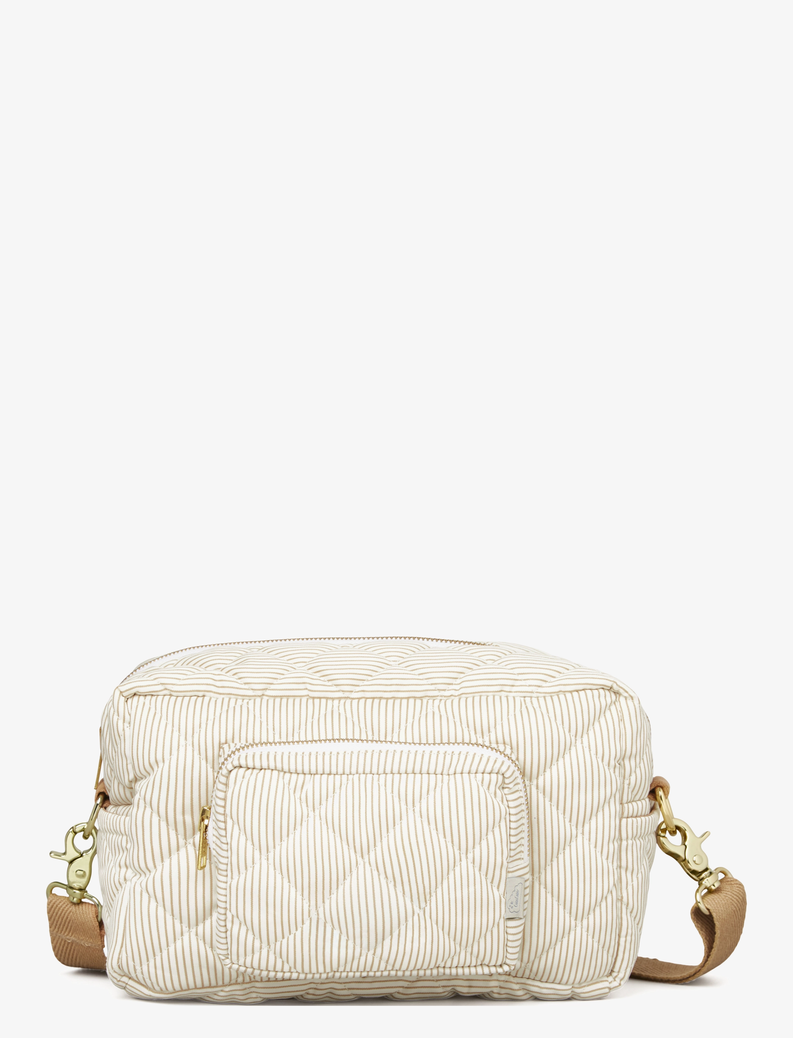 Cam Cam Copenhagen - Small Changing Bag - OCS  - māmiņu somas - classic stripes camel - 3