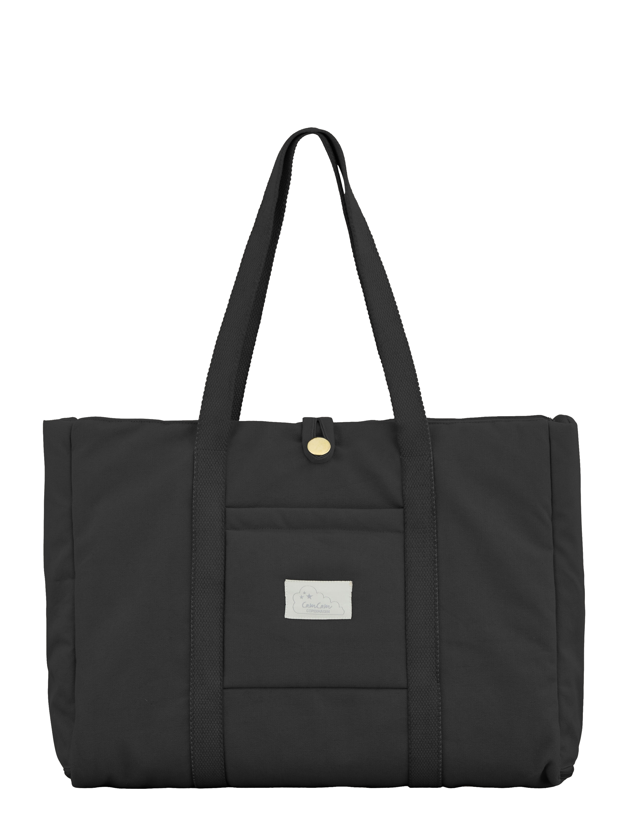 Cam Cam Copenhagen Fold-Out Changing Bag - Ocs, One Size, Black, Pleje Og Hygiejne > Pusletasker, Børn