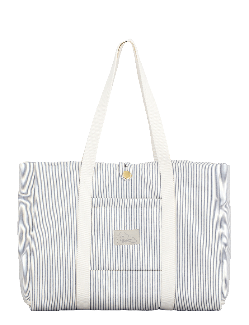 Cam Cam Copenhagen - Fold-Out Changing Bag - OCS - pusletasker - classic stripes blue - 1