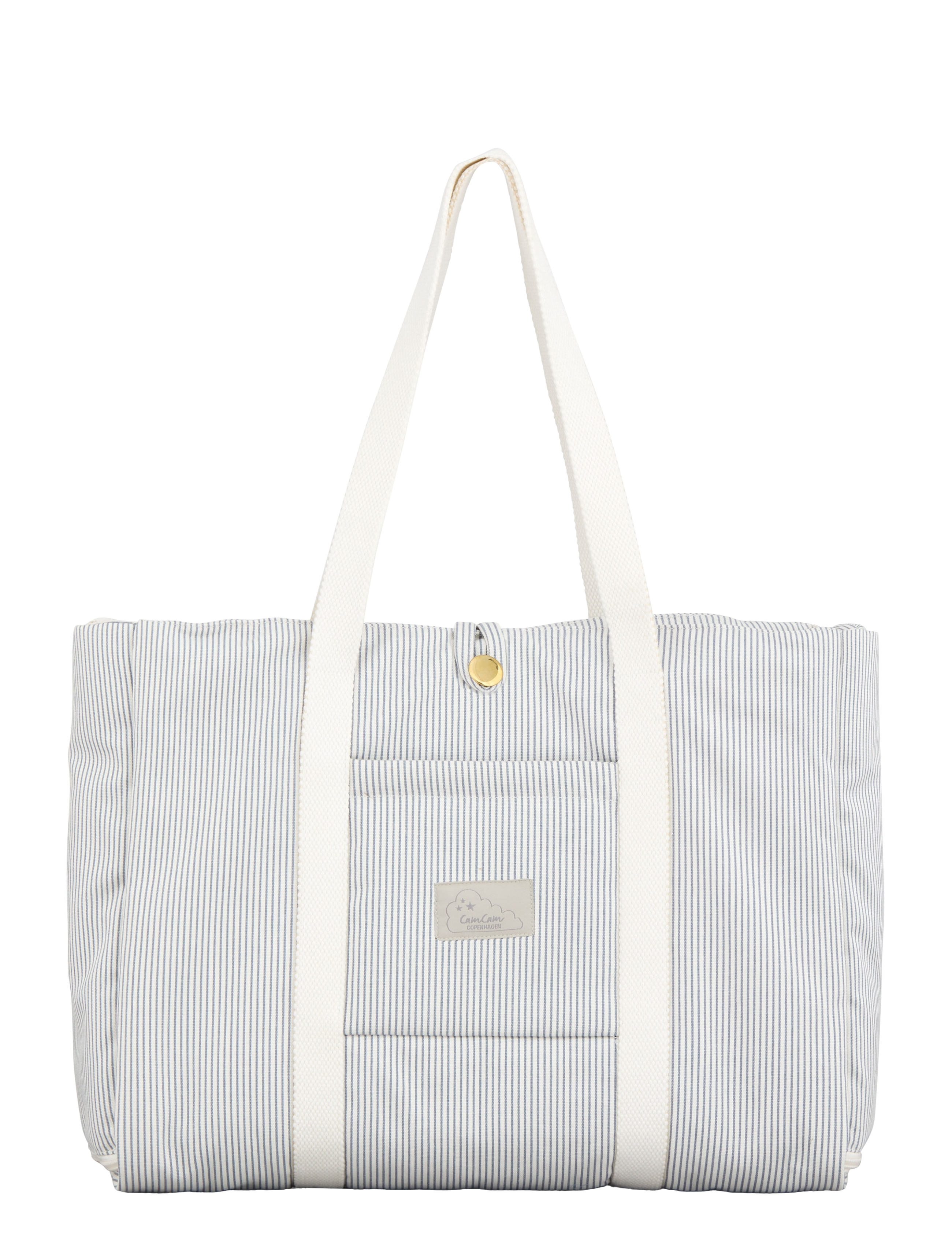 Cam Cam Copenhagen Fold-Out Changing Bag - OCS - Wickeltaschen - CLASSIC STRIPES BLUE / blue