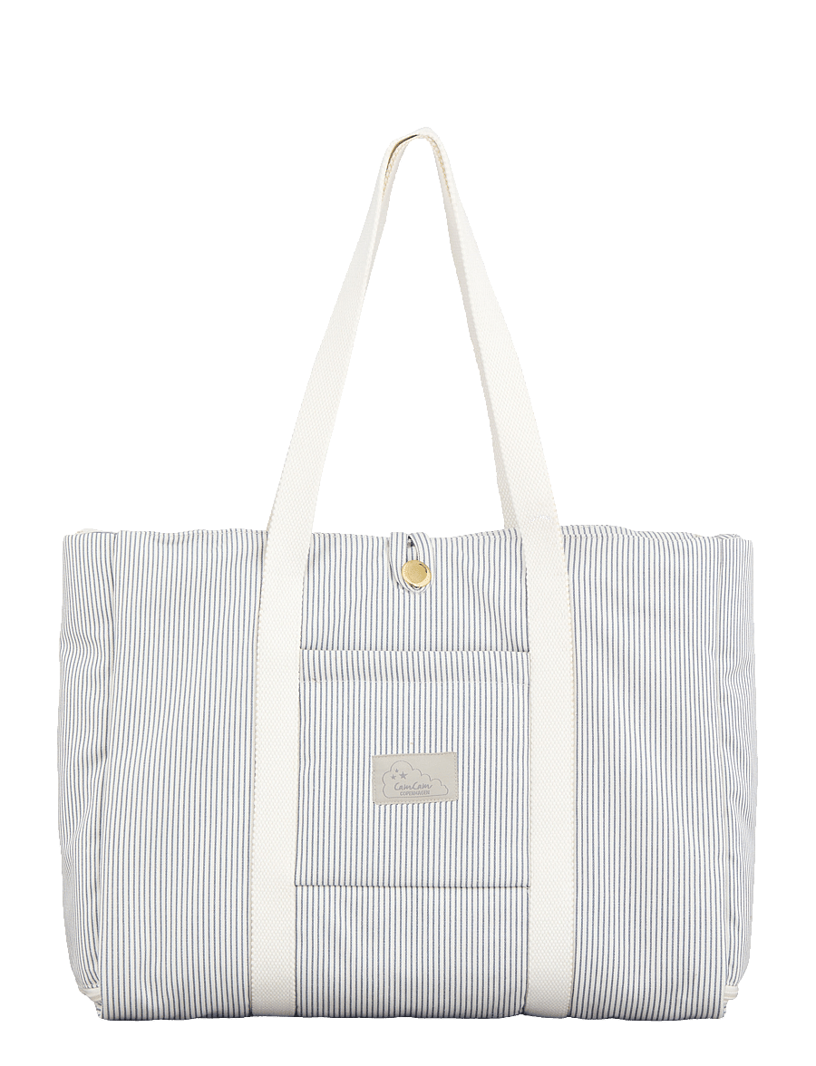 Cam Cam Copenhagen - Fold-Out Changing Bag - OCS - wickeltaschen - classic stripes blue - 1