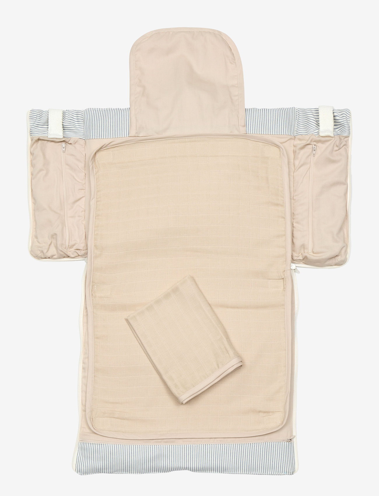 Cam Cam Copenhagen - Fold-Out Changing Bag - OCS - changing bags - classic stripes blue - 2