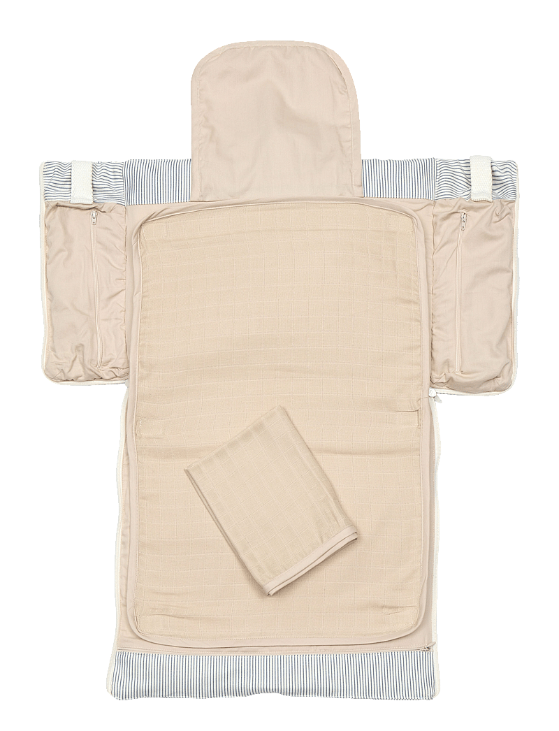 Cam Cam Copenhagen - Fold-Out Changing Bag - OCS - pusletasker - classic stripes blue - 2