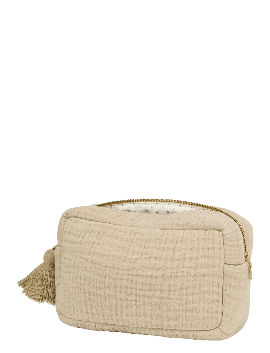 Cam Cam Copenhagen - Muslin Toiletry Bag - OCS - Shell - baden - latte - 0