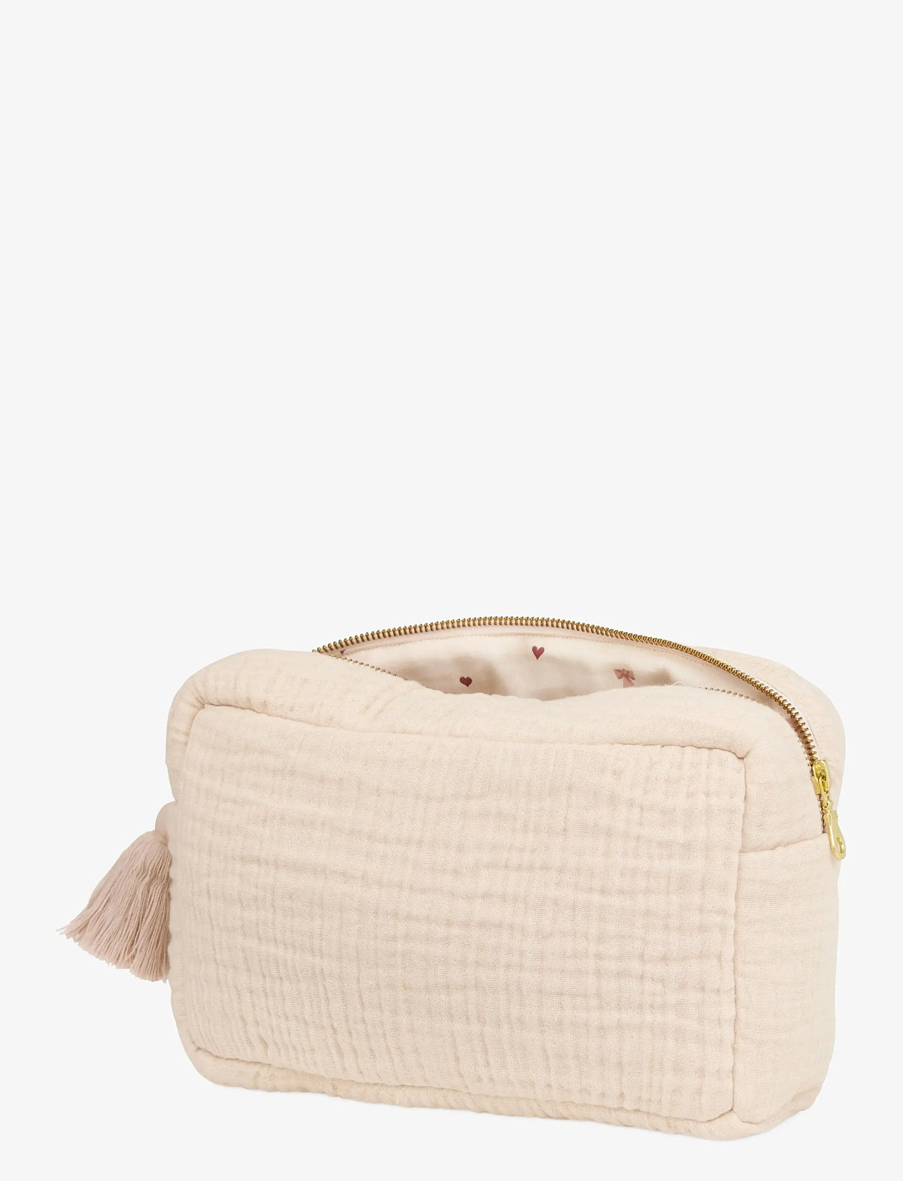 Cam Cam Copenhagen - Muslin Toiletry Bag - OCS - Latte - tualett-tarvete kott - shell - 0