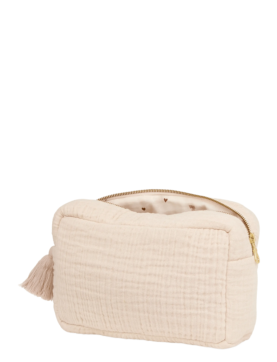 Cam Cam Copenhagen - Muslin Toiletry Bag - OCS - Shell - prausimuisi - shell - 0