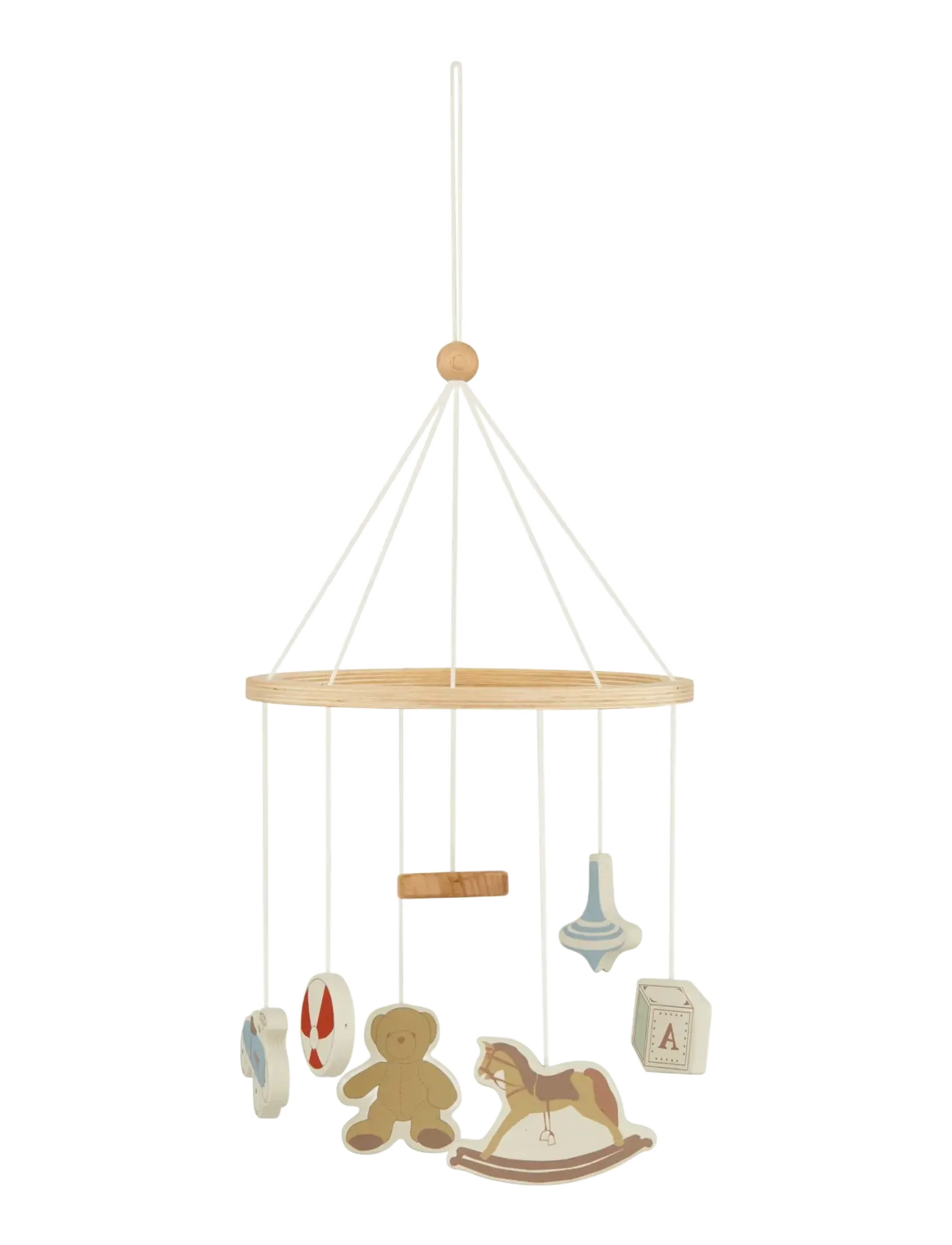 Cam Cam Copenhagen Wooden Mobile - Vintage Legetøj, One Size, Multi/patterned, Babysøvn > Mobile Skyer, Børn