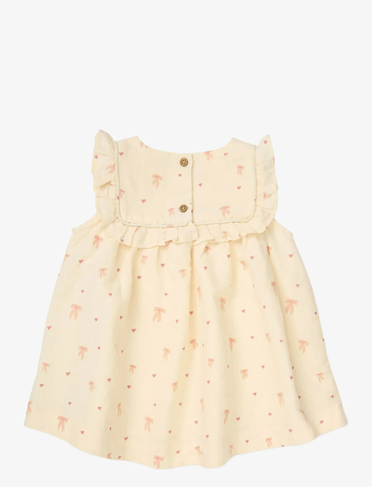 Cam Cam Copenhagen - Betty Dress, 80 cm - GOTS - Bows - kurzärmelige babykleider - bows - 2